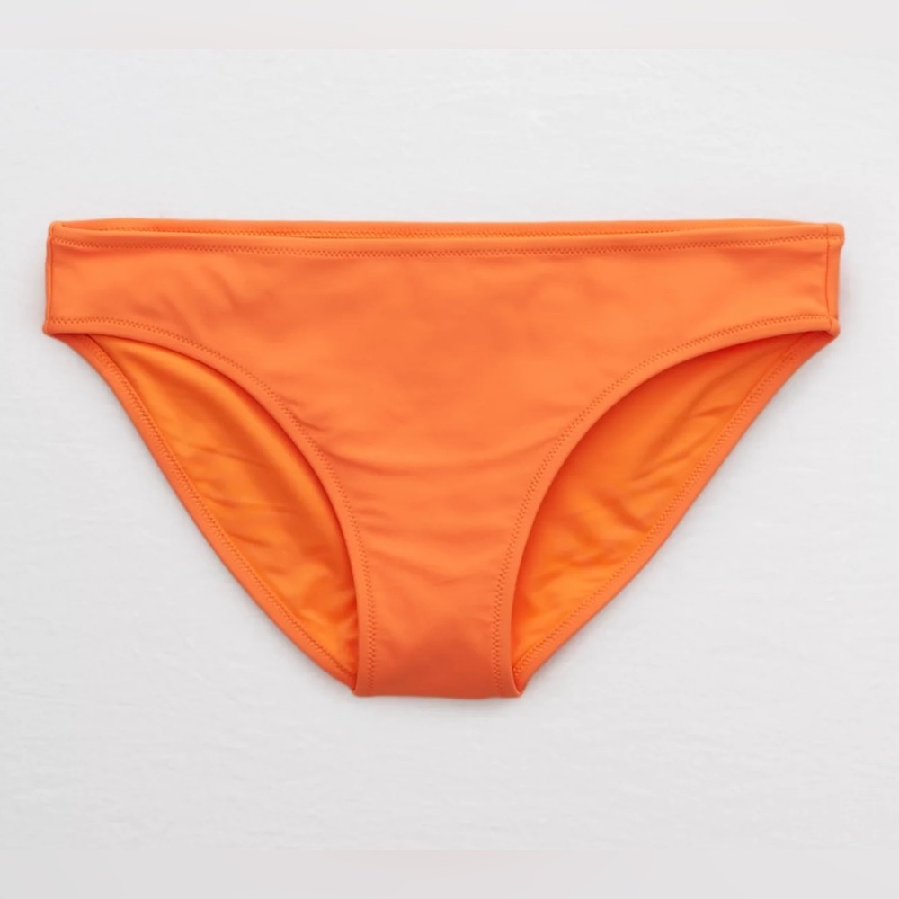 aerie - Classic Bikini Bottom | Sold Out! - Neon Tangerine | Size Large - NWOT